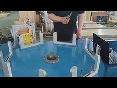 Anpassung des voll automatisierten Drehtellertyps mit sechs Stationen IGBT-Induktionsschweißgeräte