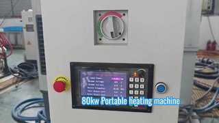 80 kW volle digitale IGBT-Induktionsheizmaschine für tragbare Heizgeräte