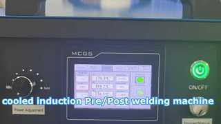 Luftgekühlte Induktionsheizmaschine für Vor-/Nachschweißmaschine