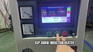 80-kW-Induktionserwärmungsmaschine für Lager-, Getriebe-, Kupplungs- und Ringteile