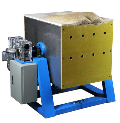 100KG Induktionsschmelzofen 1750C Induktionsofen zum Schmelzen von Stahl