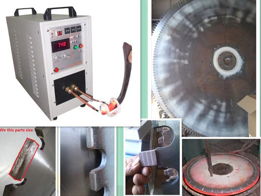 Guter Preis 30Khz-80Khz Hochfrequenz-Induktionslötmaschine 15KW Induktionsheizung Online