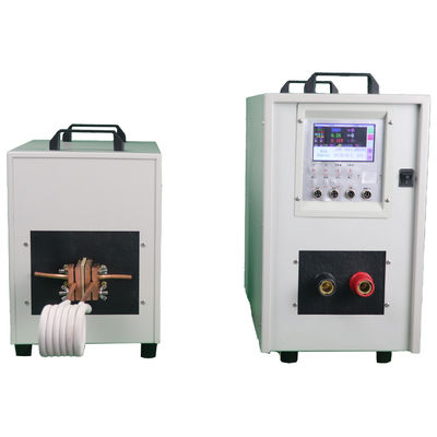 Guter Preis Bronzierenmaschine der Induktions-120KW für schweißende Bohrer mit intelligenter Steuerung und Temperaturspanne 0-2500℃ Online