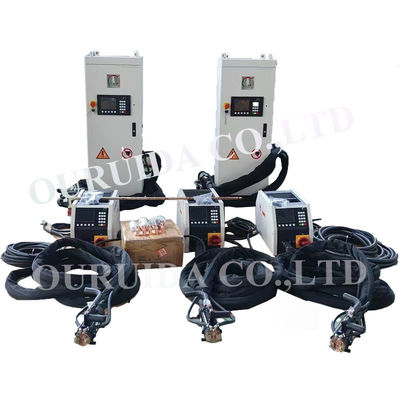 Guter Preis 80 kW tragbare Induktionsheizmaschine mit hoher Temperaturkontrolle ±1C Online