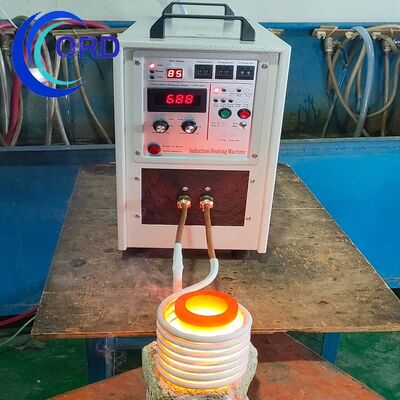 Guter Preis Fabrikdirektverkauf IGBT Hochfrequenz-Induktionsheizmaschine zum Schmelzen von NE-Metallen: Gold, Silber, Kupfer, Eisen. Online