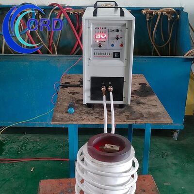 Guter Preis Fabrikpreis IGBT Hochfrequenz-Induktionsschmelzmaschine für 8kg Ofen Schmelzen der Kupfer, Messing, Stahl, Eisen / Gusseisen. Online