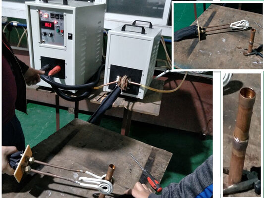 Guter Preis IGBT tragbare Handheld Hochfrequenz-Induktionsheizung Hf-40kw Online