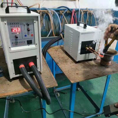 Guter Preis UHF-20kw Ultrahochfrequenz-Induktionsheizmaschine zum Härten, Vergüten, Löten Online