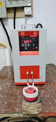 Guter Preis UF-10kw Hand-Typ Ultra-Frequenz Induktionsheizmaschine zum Schweißen, Härten, Schmieden Online