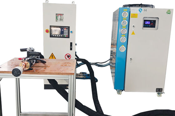 Guter Preis Volldigitale Steuerung 80 kW tragbare Induktionsheizmaschine für industrielle Aufheizung und innere Löcher online